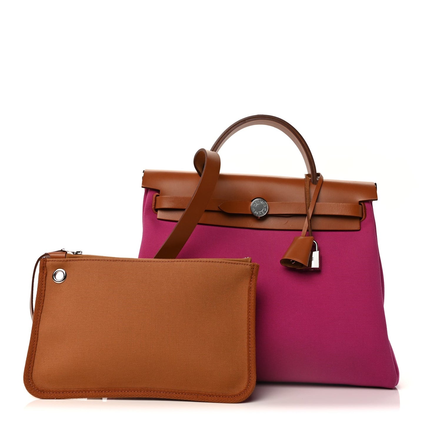 Toile Militaire Vache Hunter Herbag Zip Retourne 31 PM Rose Pourpre Fauve