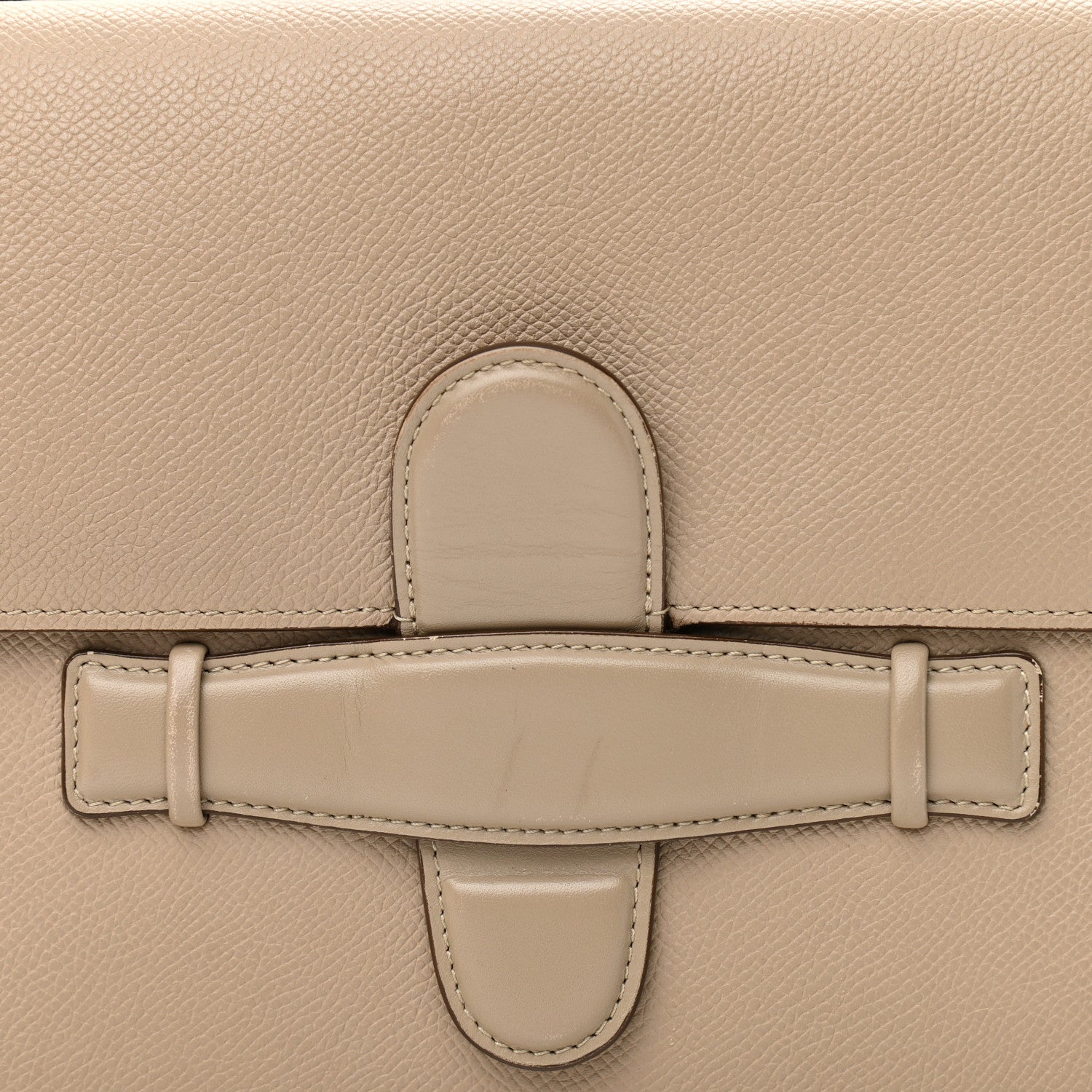 Celine Baby Grained Calfskin Medium Symmetrical Bag Taupe 10 of 15