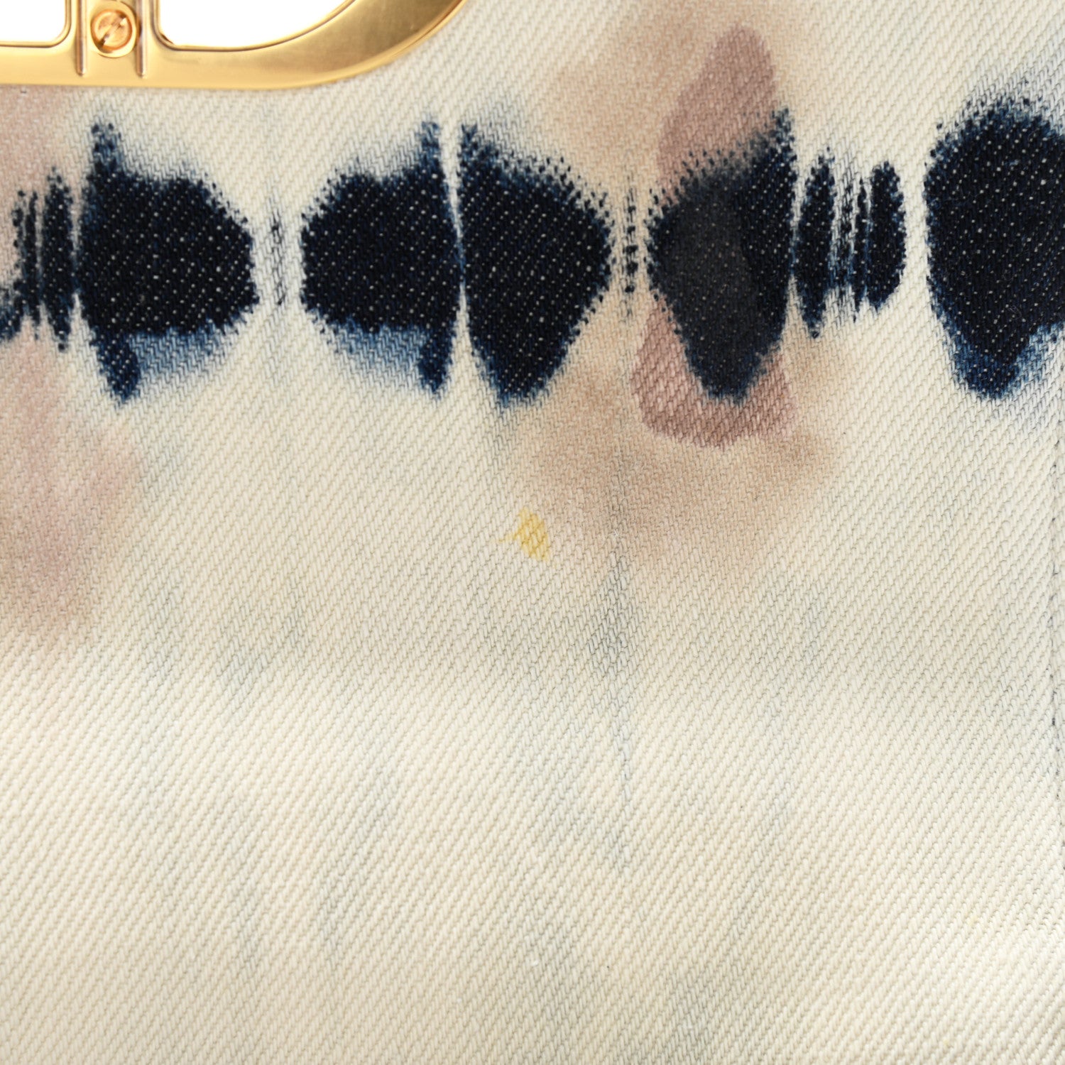 Christian Dior Denim Tie Dye Cannage Small Caro Bag Multicolor 11 of 12