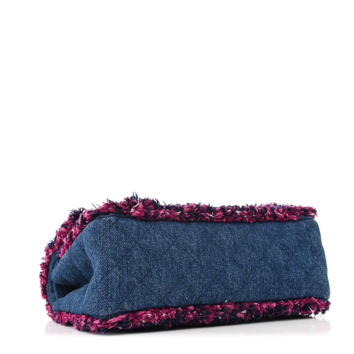 Denim Tweed 2.55 Reissue 225 Flap Blue Dark Pink