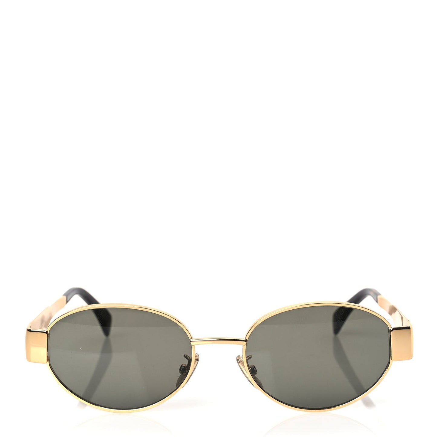 Metal Triomphe 01 Sunglasses CL40235U Gold Green