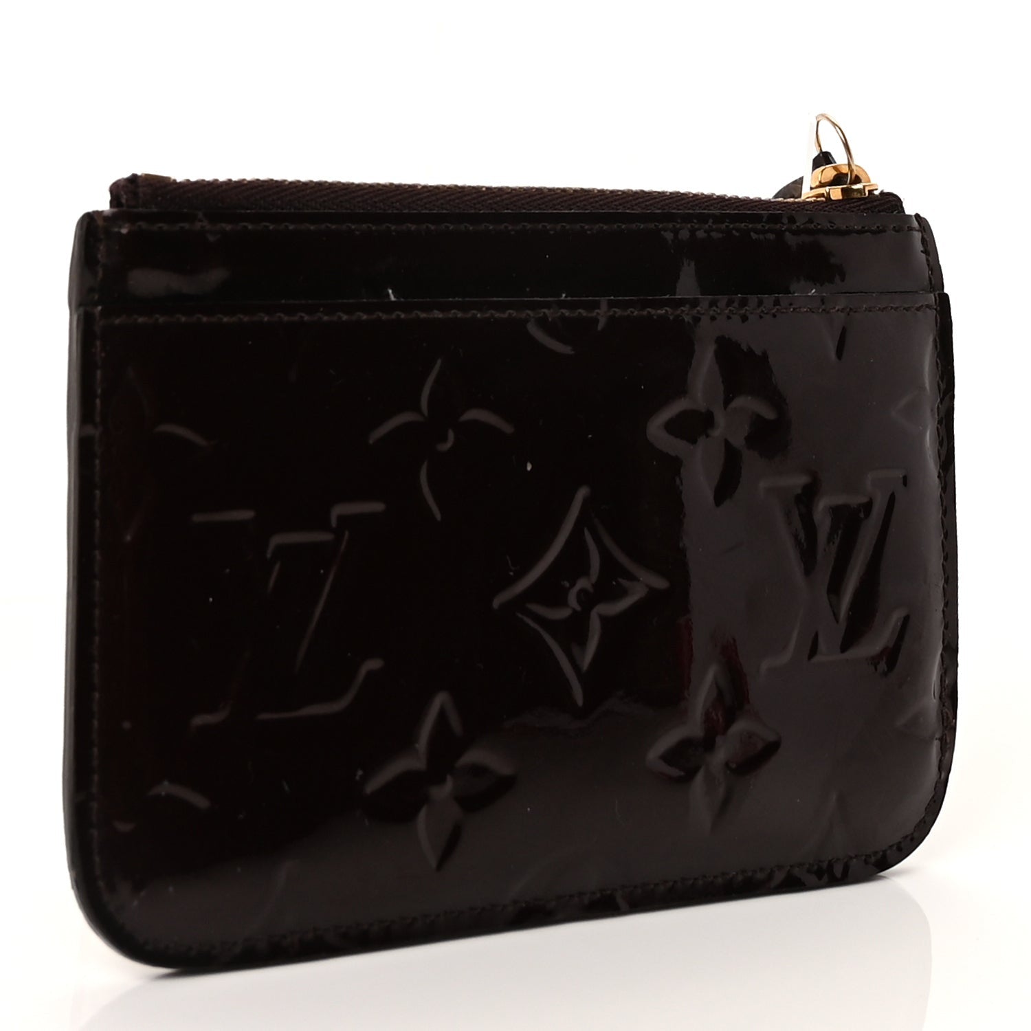 Louis Vuitton Vernis Key Pouch Amarante 3 of 7