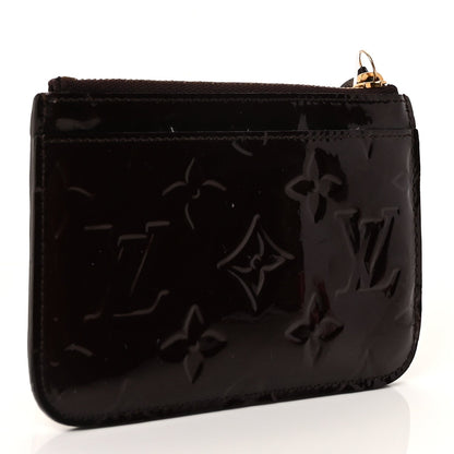 Louis Vuitton Vernis Key Pouch Amarante 3 of 7