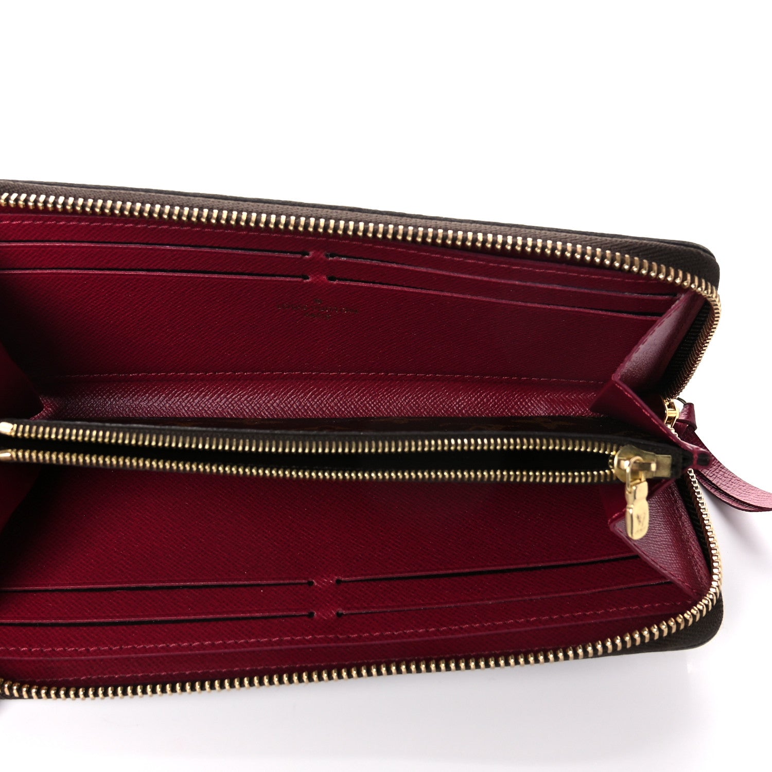 Louis Vuitton Monogram Clemence Wallet Fuchsia 5 of 15