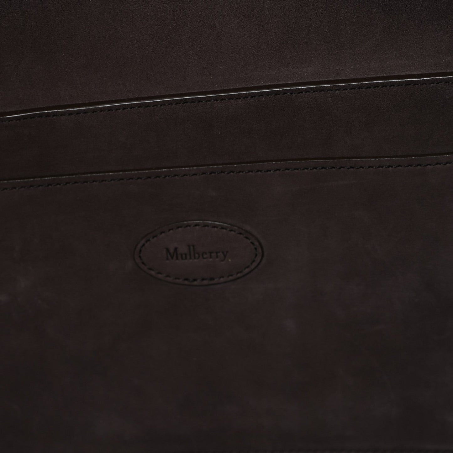 MULBERRY Nubuck Small Soft Bayswater Satchel Ebomy
