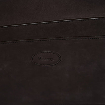 Mulberry MULBERRY Nubuck Small Soft Bayswater Satchel Ebomy 6 of 7