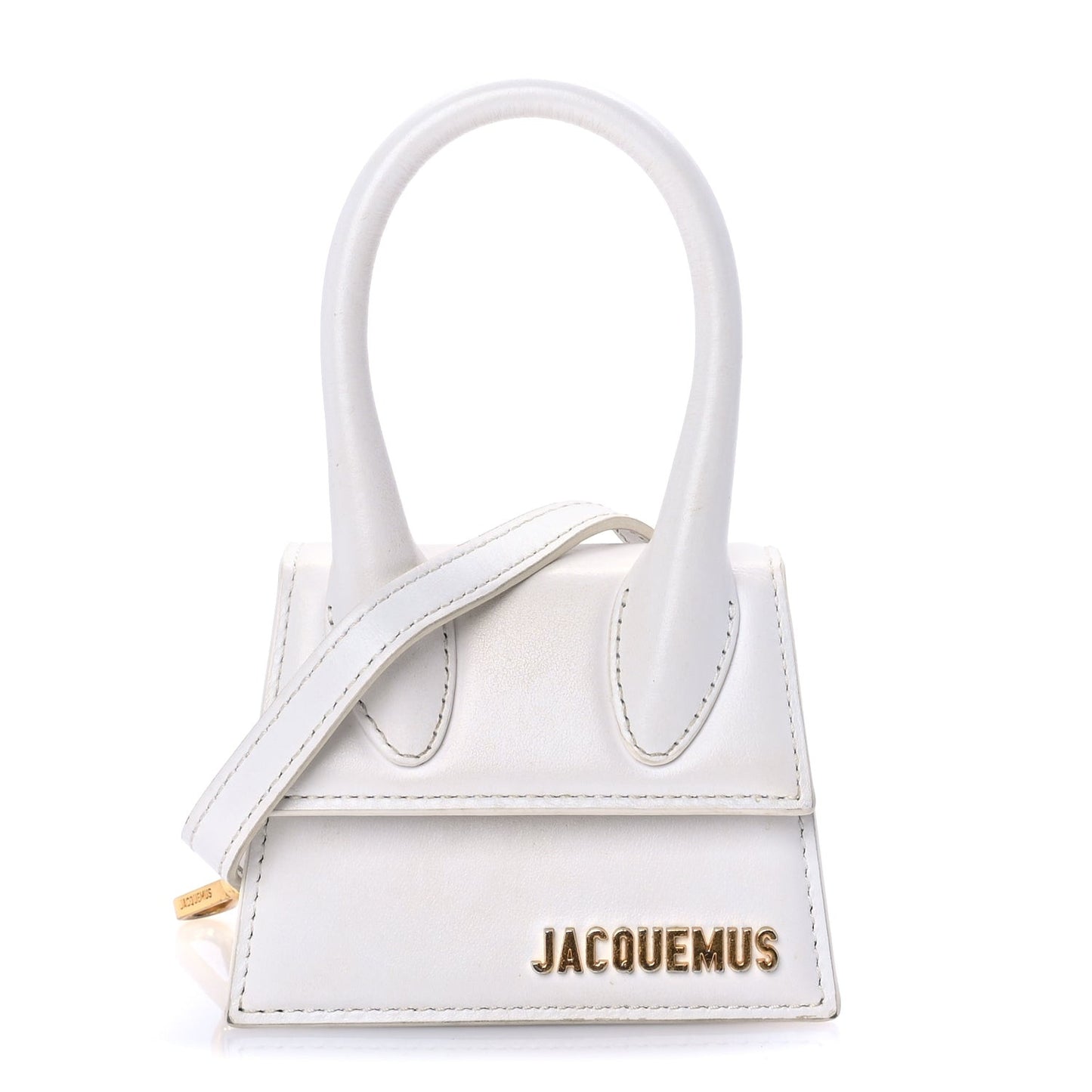 Smooth Calfskin Le Chiquito  White