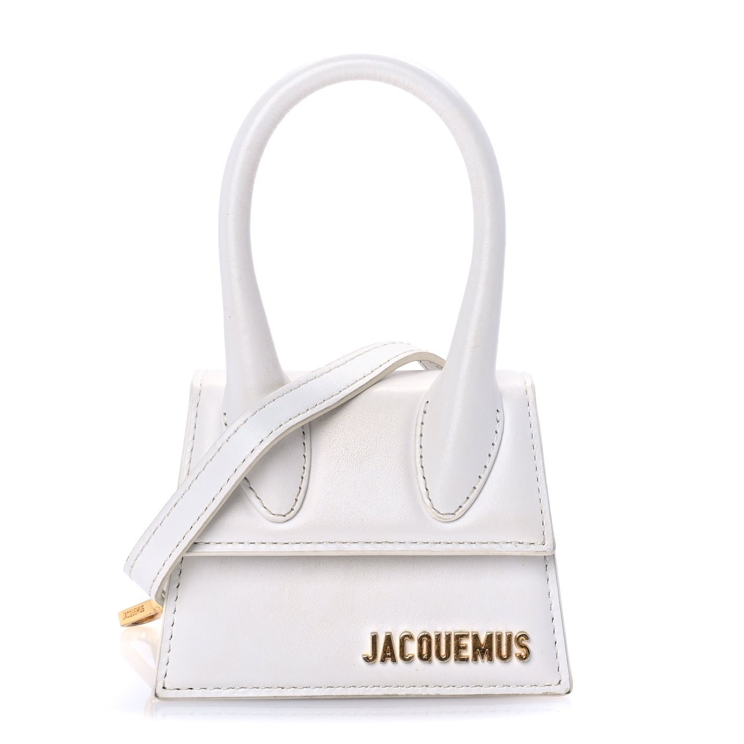 Jacquemus Smooth Calfskin Le Chiquito  White 1 of 8