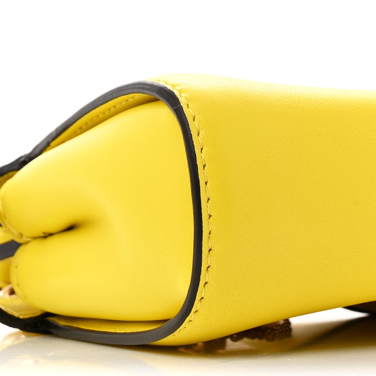 Nappa Nano Peekaboo Satchel Limone