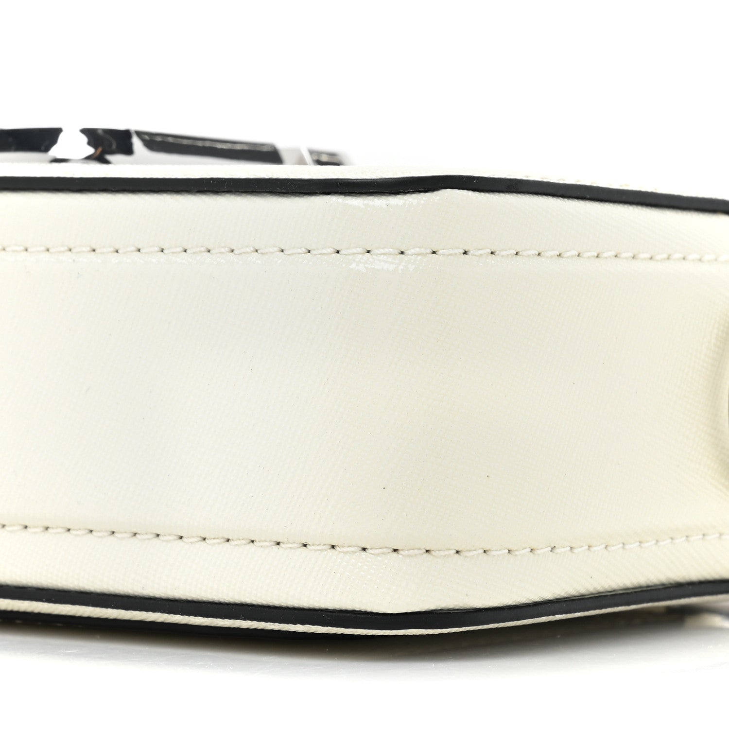 Marc Jacobs X Peanuts Saffiano Small Snoopy Snapshot Camera Bag White Black 8 of 12