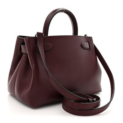 Mulberry Silky Calfskin Small Islington Black Cherry 3 of 7
