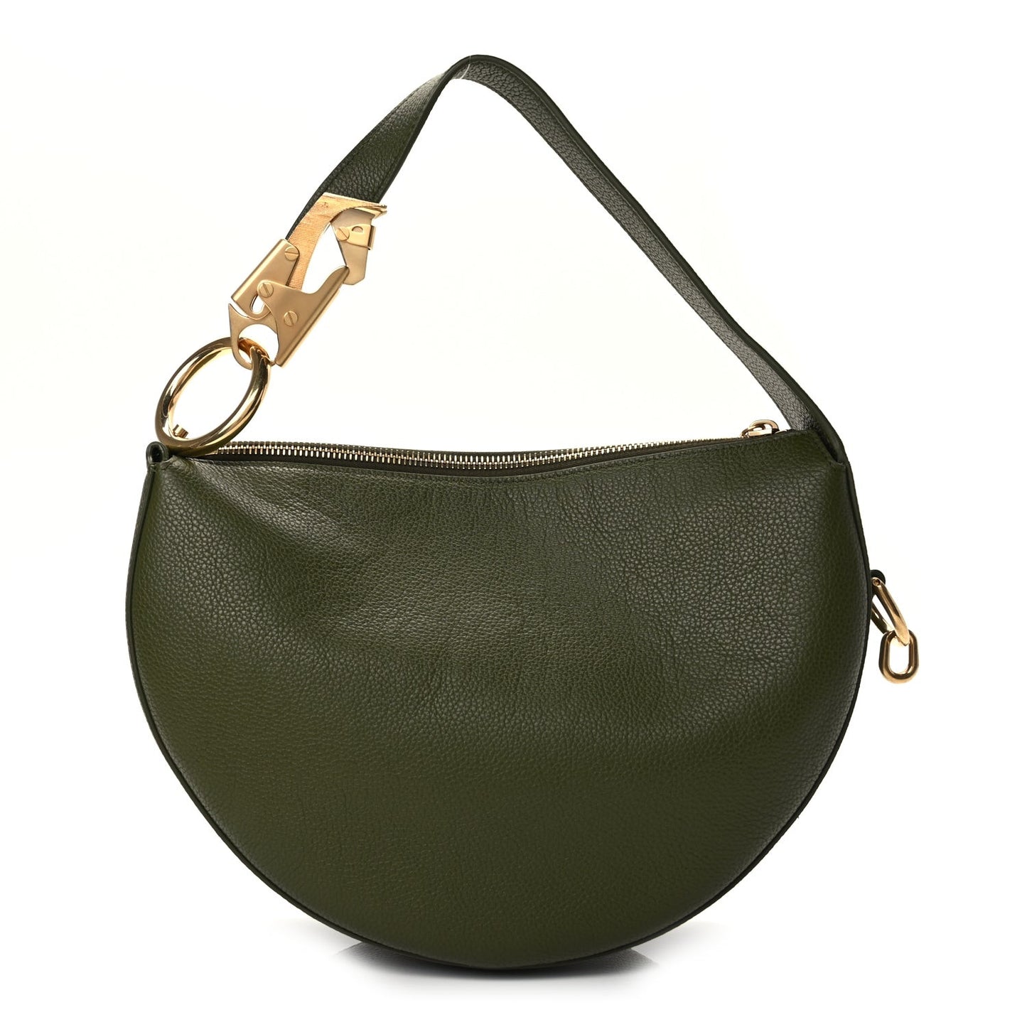 Grainy Calfskin Junior Knight Bag Pond