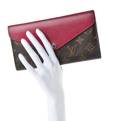 Louis Vuitton Monogram Epi Marie-Lou Long Wallet Fuchsia 2 of 16
