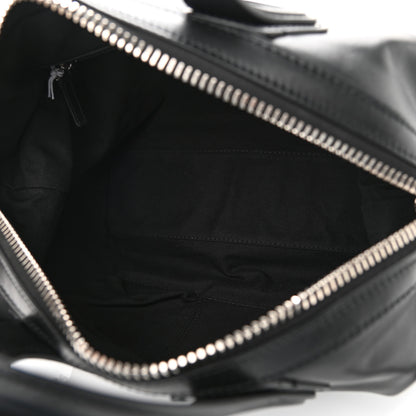 Givenchy Waxed Calfskin Small Nightingale Logo Strap Black 5 of 10