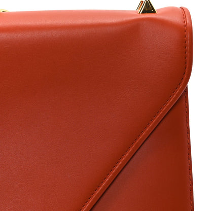 Bottega Veneta Calfskin Mount Envelope Bag Maple 6 of 8