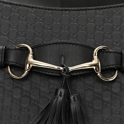 Gucci Microguccissima Medium Emily Chain Shoulder Bag Black 11 of 14