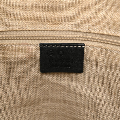 Gucci Soft Microguccissima Small Zippered Satchel Black 6 of 12