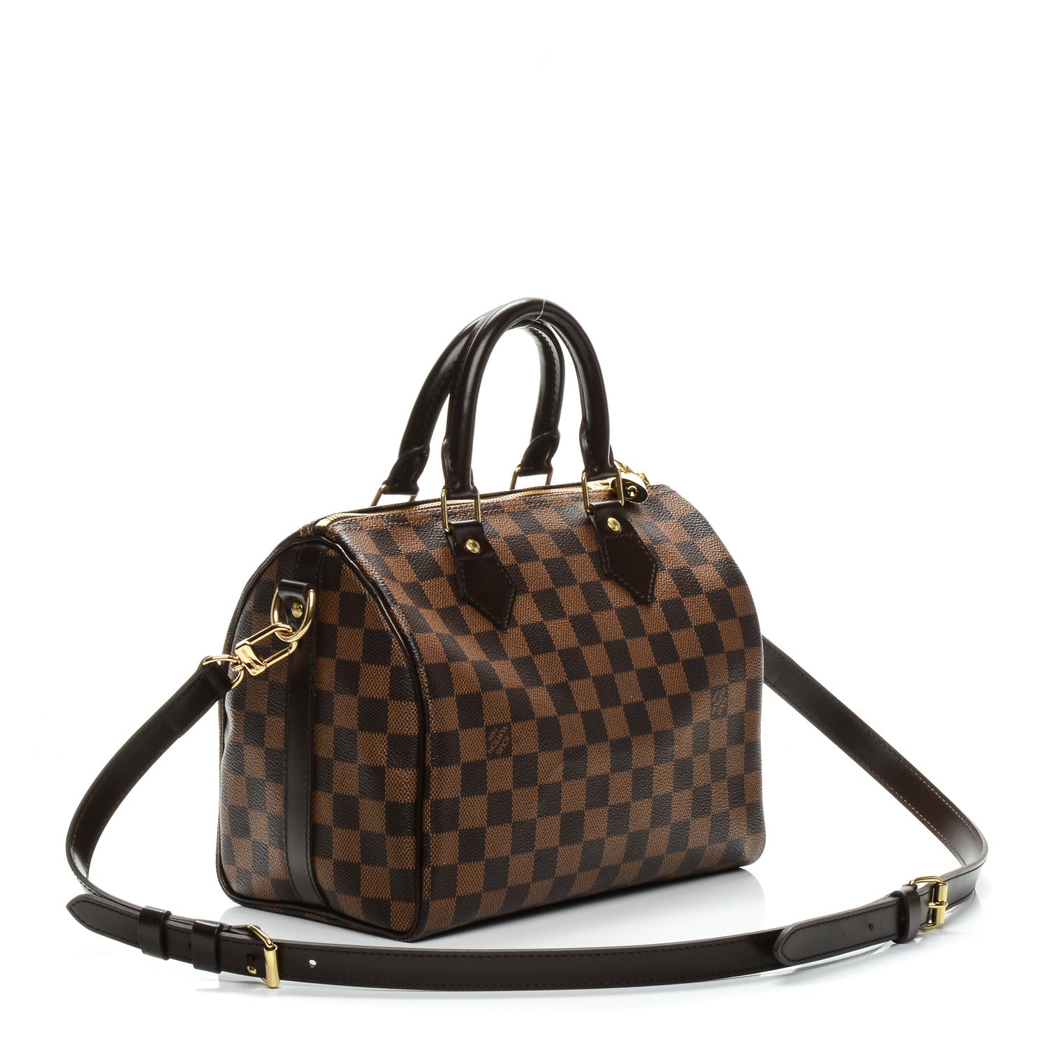 Louis Vuitton Damier Ebene Speedy Bandouliere 25 3 of 6