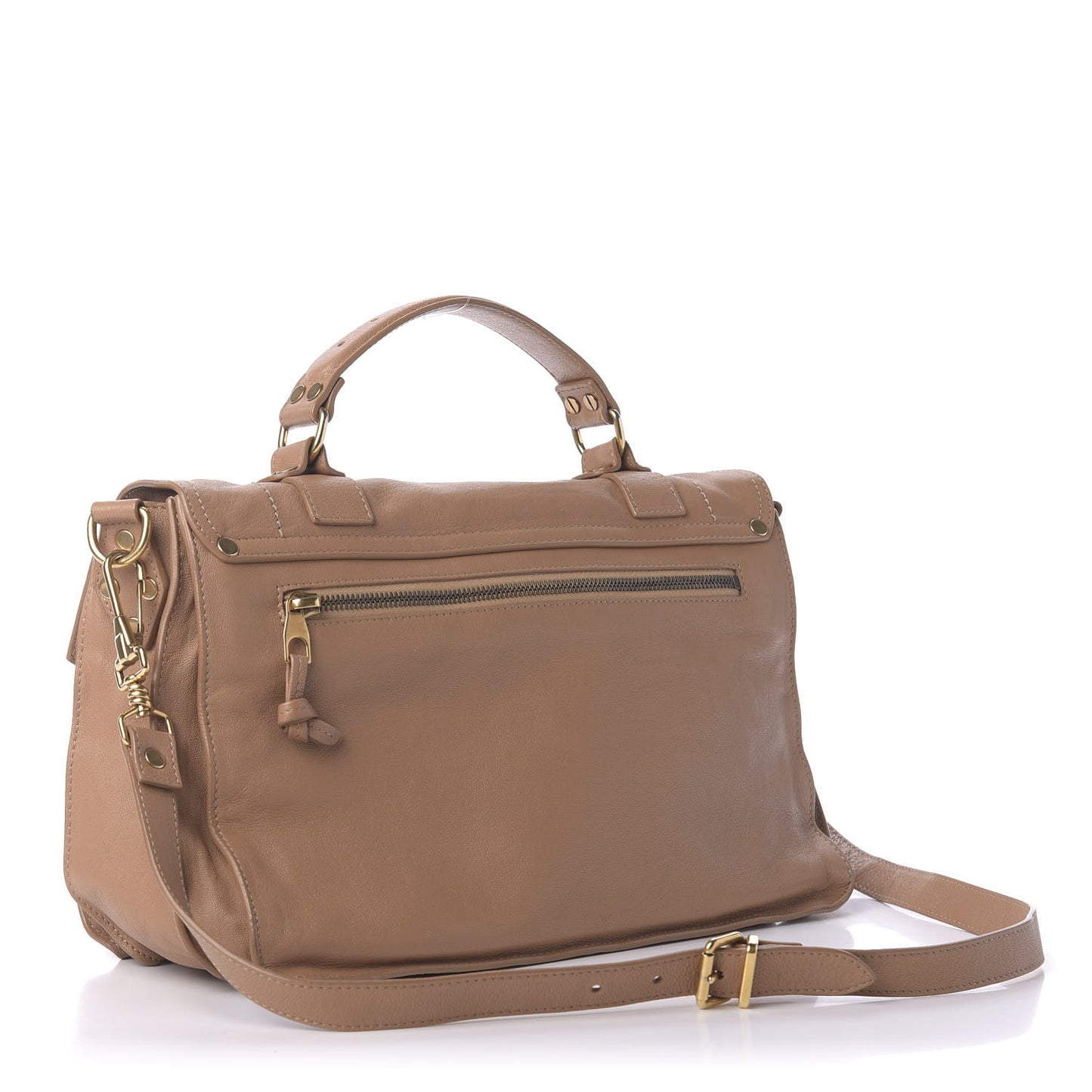 Lambskin Medium PS1 Satchel Sahara