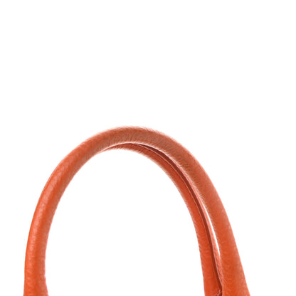 Prada Vitello Daino Tote Papaya 11 of 16