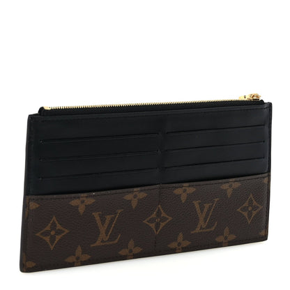 Louis Vuitton Monogram Slim Purse  Black 3 of 6