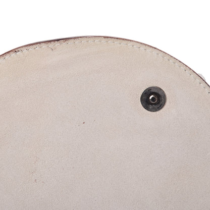 Christian Dior Calfskin Saddle Bag White 9 of 16