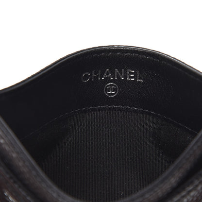 Chanel Caviar Timeless CC Card Holder Black 6 of 9