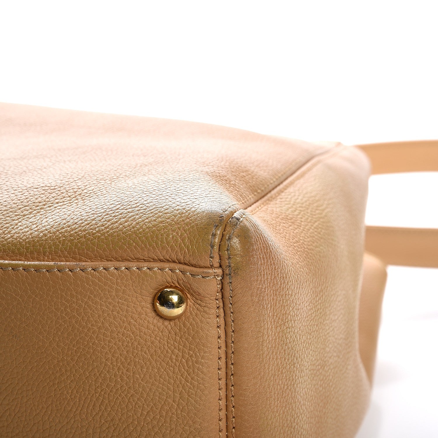 Chanel Calfskin Cerf Executive Shopper Tote Beige 19 of 19