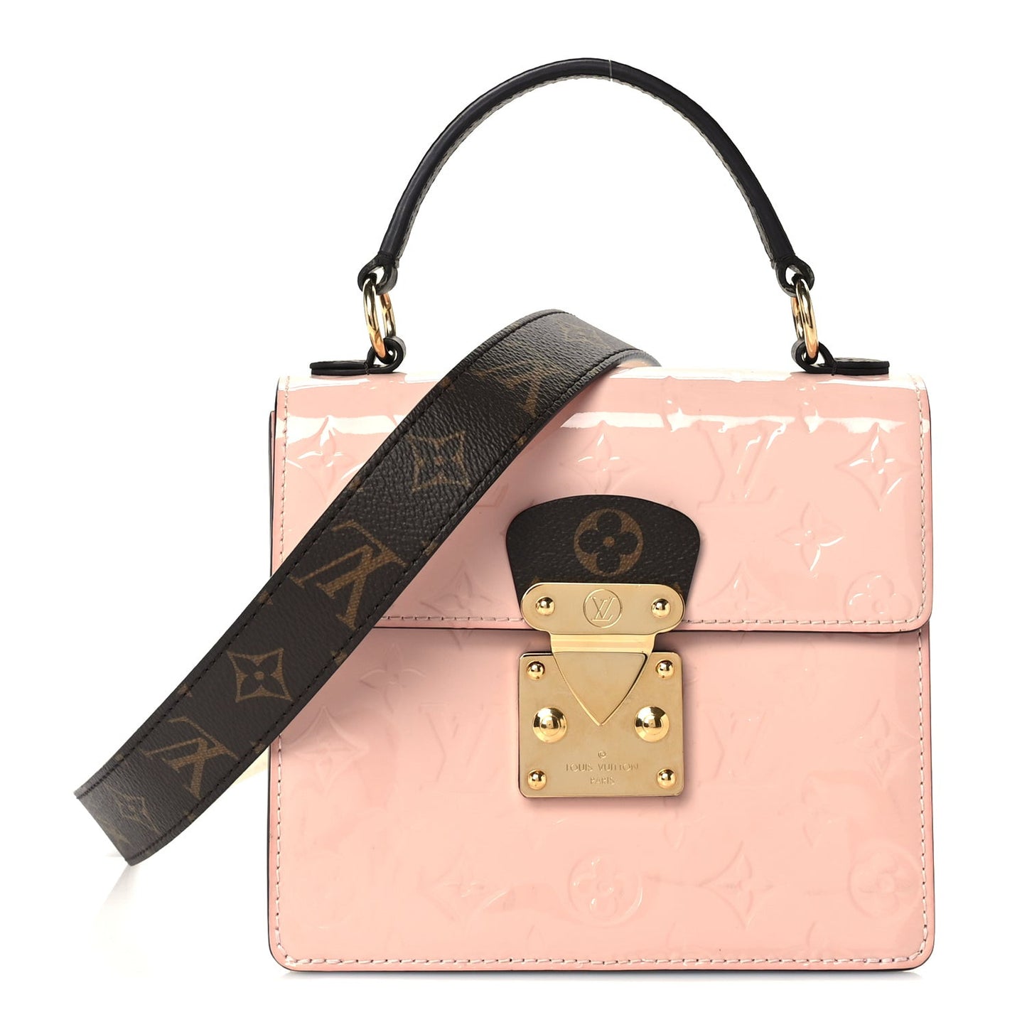 Vernis Epi Monogram Spring Street Rose Ballerine