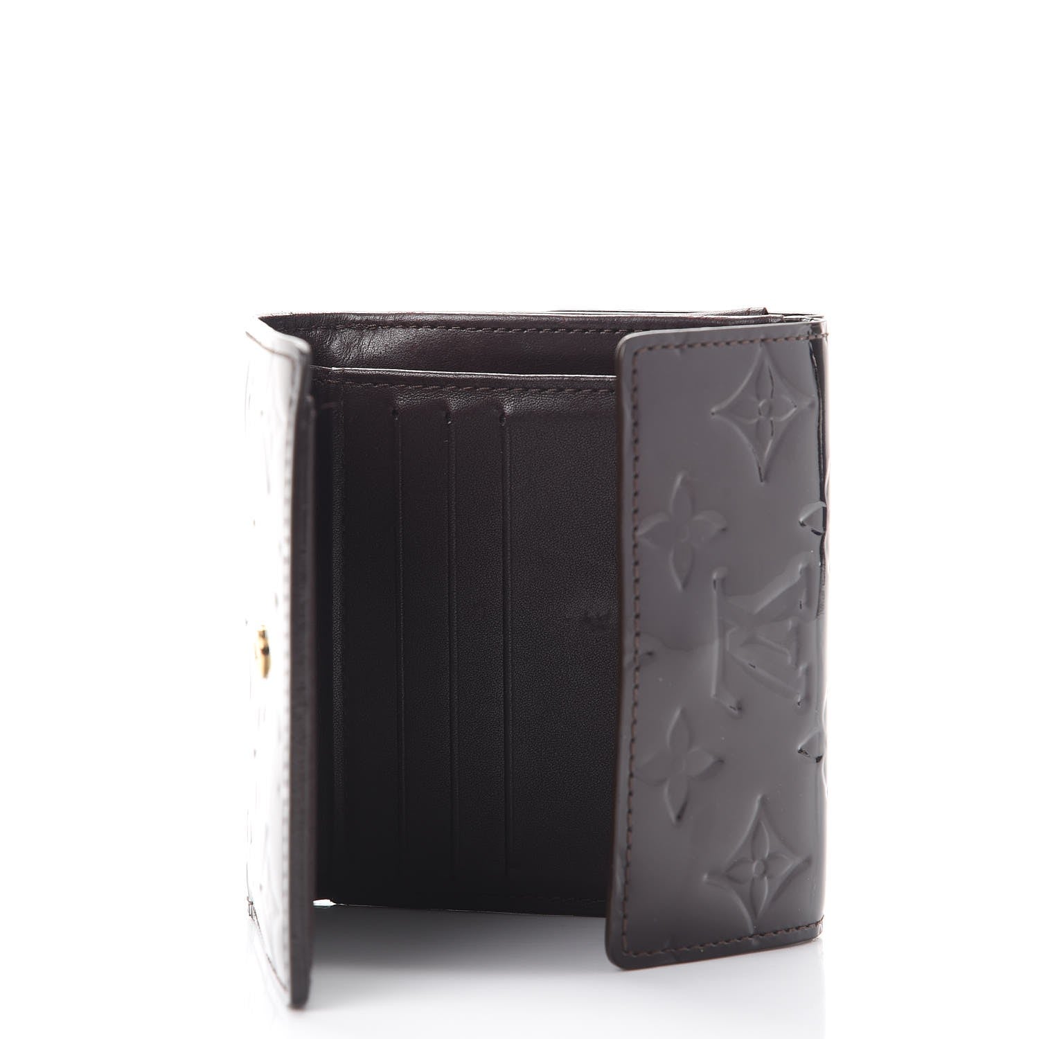 Louis Vuitton Vernis Elise Wallet Amarante 5 of 10