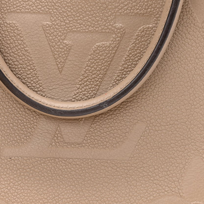 Louis Vuitton Empreinte Monogram Giant Onthego MM Tourterelle 12 of 13