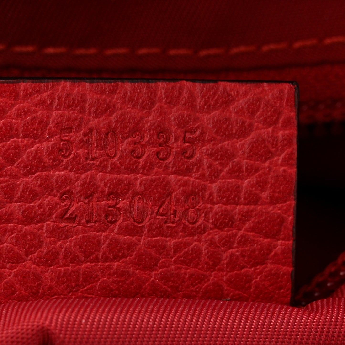 Nylon Monogram Double Buckle Flap Messenger Bag Vibrant Red