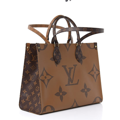 Louis Vuitton Reverse Monogram Giant Onthego MM 3 of 9