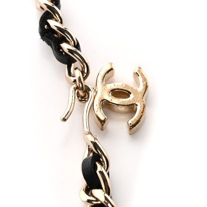 Chanel Lambskin Metal CC Chain Logo Belt Gold 4 of 4
