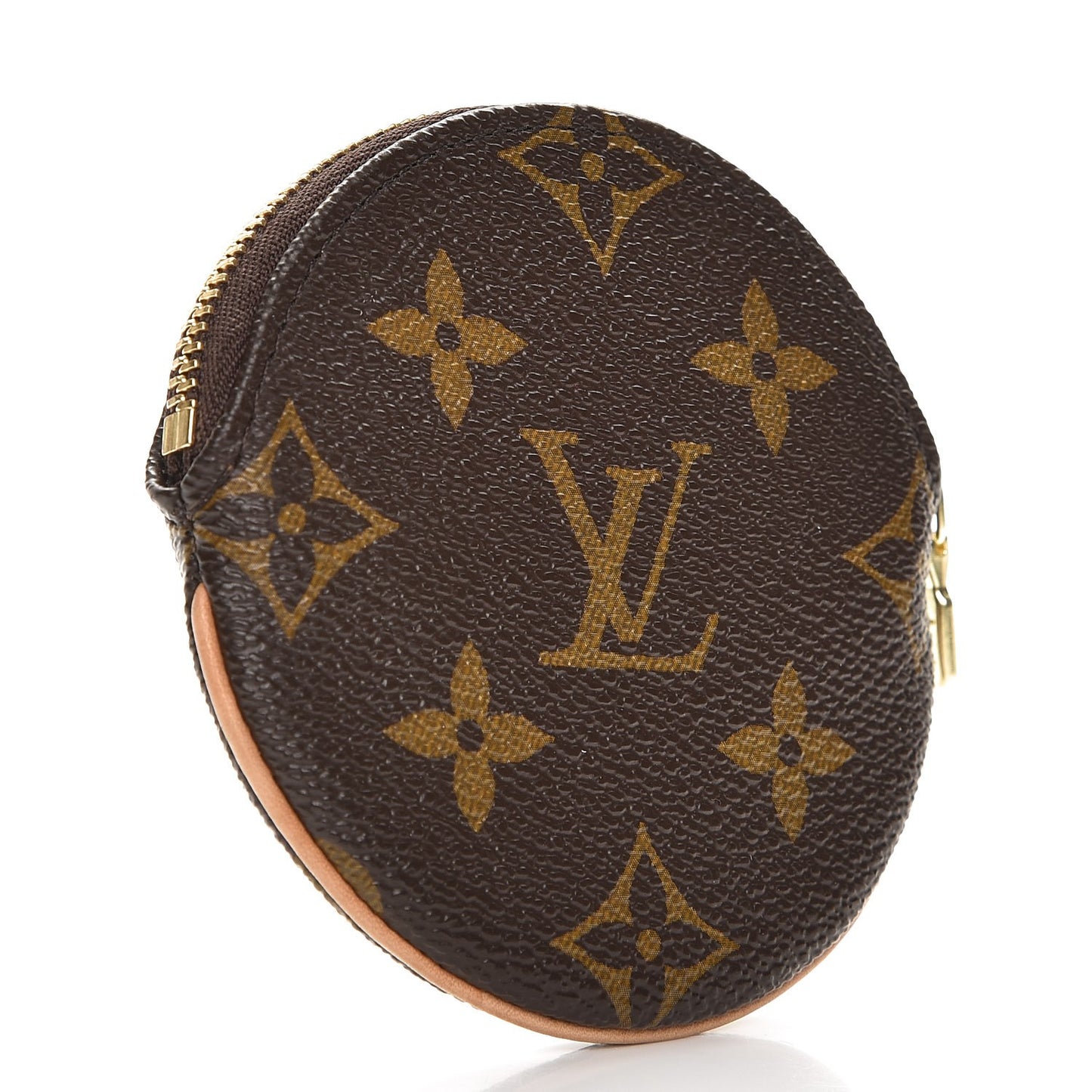 Monogram Round Coin Purse