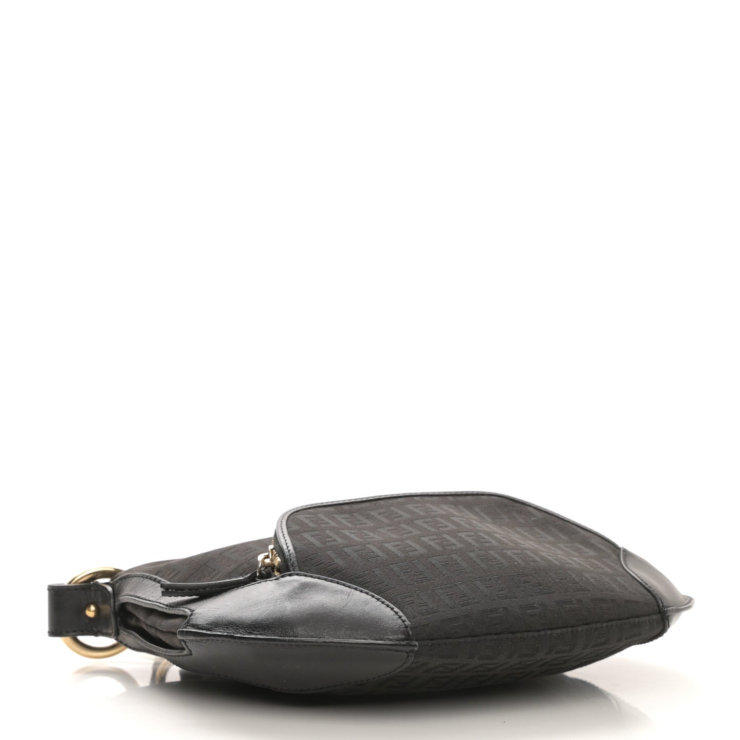 Zucchino Cuoio Chef Pocket Shoulder Bag Black
