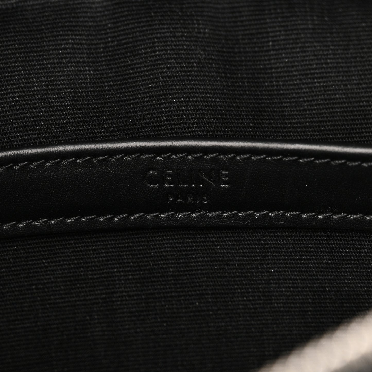 Triomphe Canvas Medium Messenger Bag Black Silver