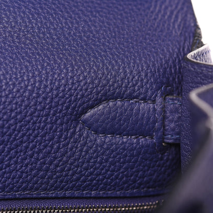Hermes Togo Kelly Retourne 28 Bleu Encre 13 of 34