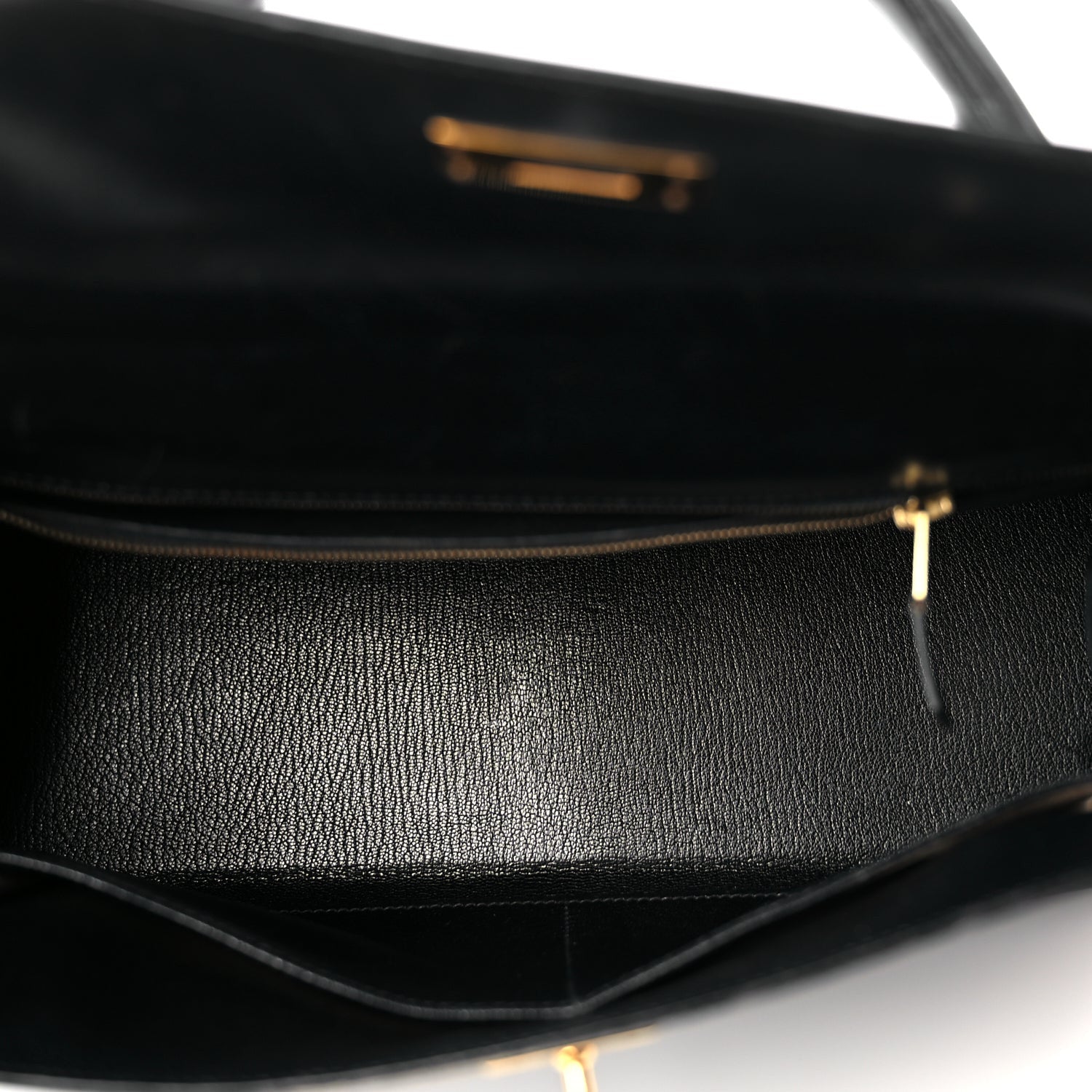 Hermes Box Kelly Retourne 32 Black 4 of 9