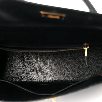 Hermes Box Kelly Retourne 32 Black 4 of 9