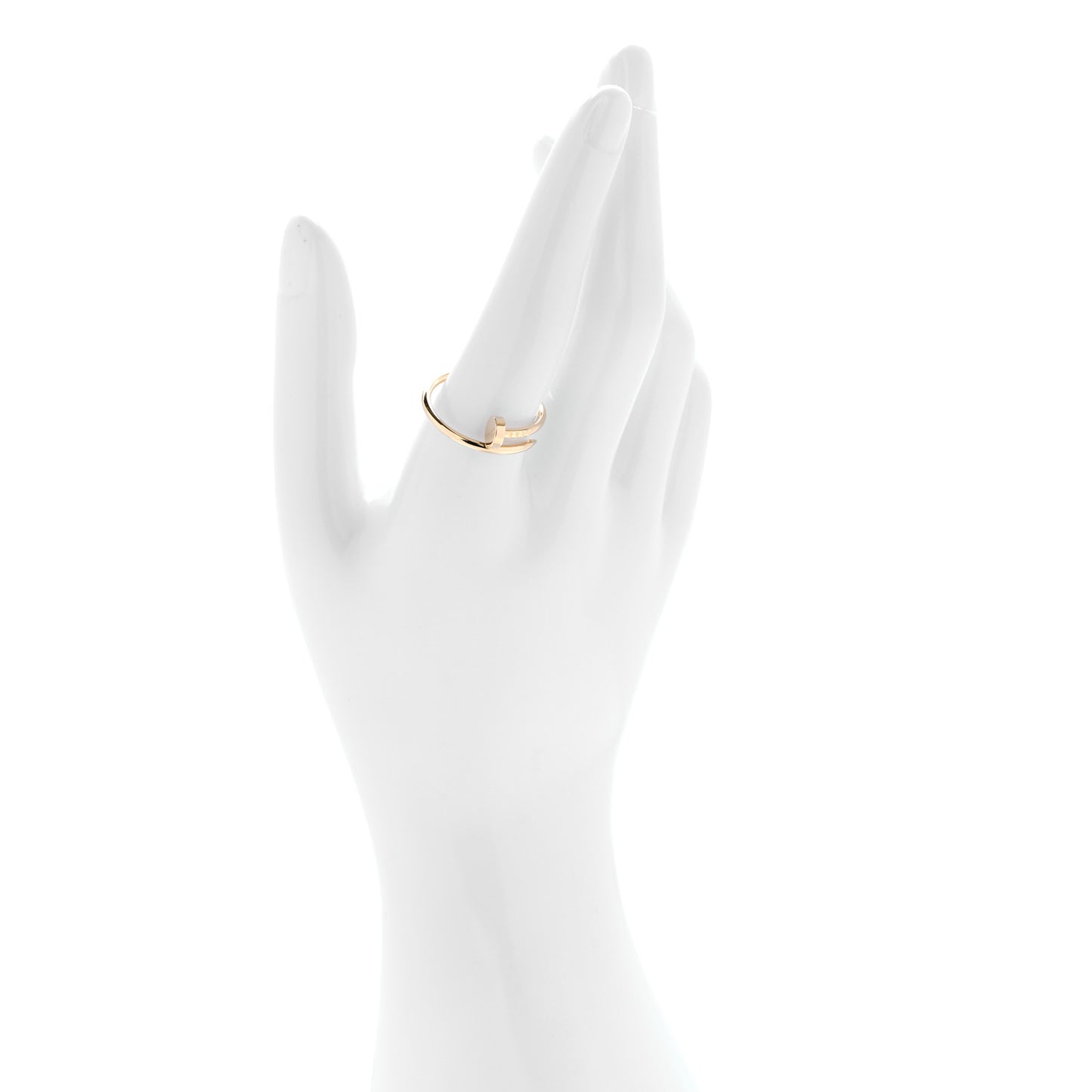 18K Yellow Gold Small Juste Un Clou Ring 61 9.5
