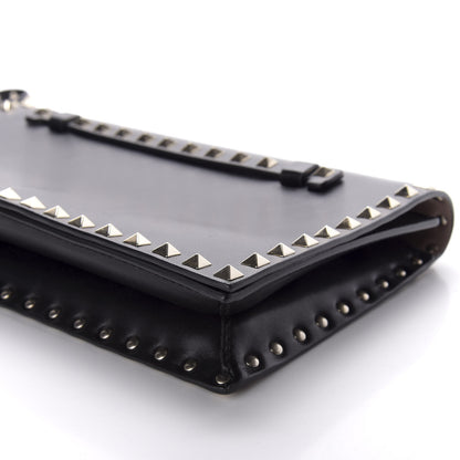 Valentino Garavani Nappa Rockstud Wristlet Clutch Black 8 of 8