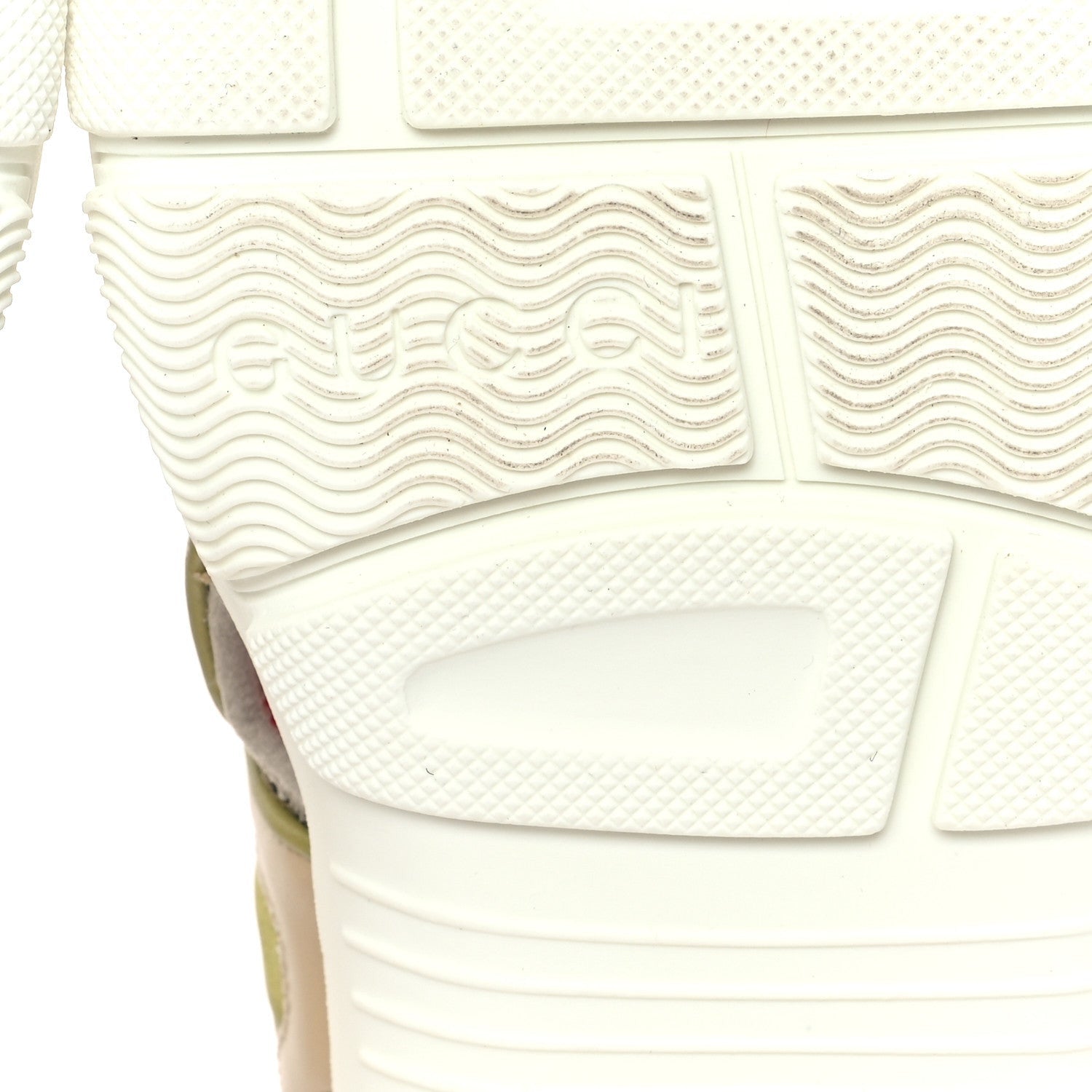 Gucci Mesh Fabric Tinsel Sport Sandals 36 Loess Sand Box Pink 7 of 7