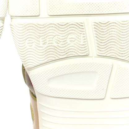 Gucci Mesh Fabric Tinsel Sport Sandals 36 Loess Sand Box Pink 7 of 7