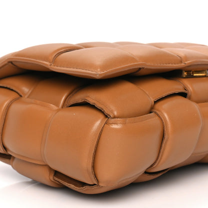 Bottega Veneta Nappa Maxi Intreccio Padded Cassette Crossbody Bag Caramel 7 of 8