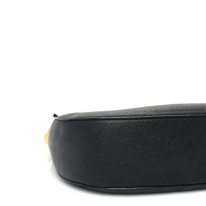 Mulberry Classic Grain Large Elm Hobo Black 7 of 8