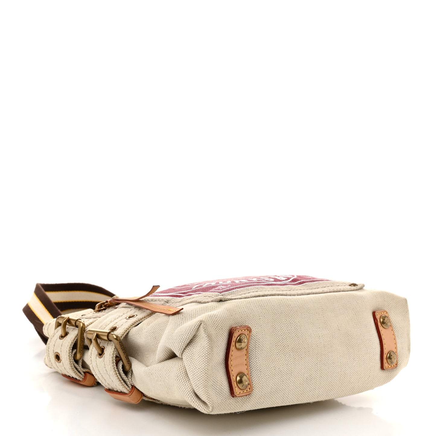 Toile Globe Shopper Cabas PM Red