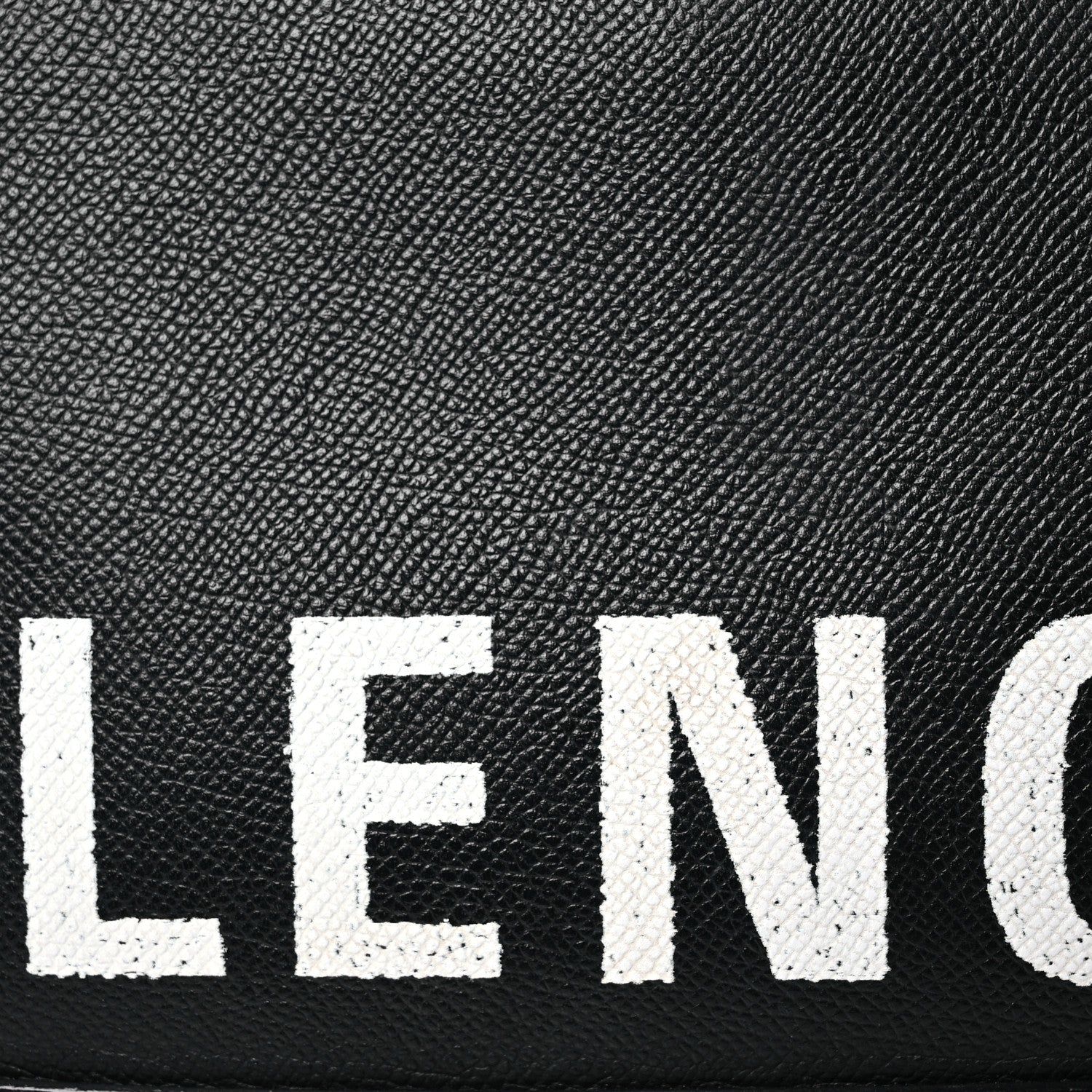 Balenciaga Signature Grained Calfskin Logo M Ville Top Handle Bag Black 16 of 17