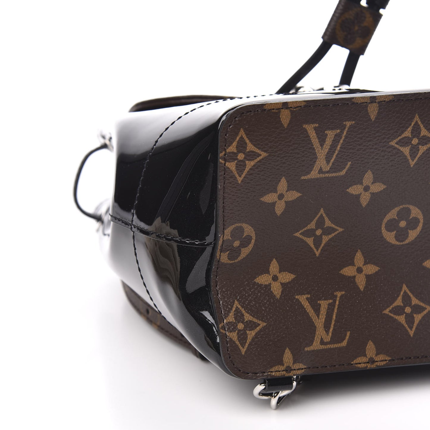 Patent Monogram Hot Springs Backpack Black