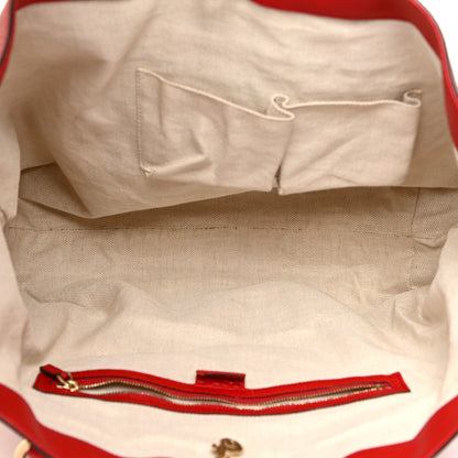 Gucci Cellarius Calfskin Large Soho Working Tote Tabasco 4 of 11
